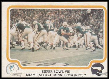 64 Super Bowl VIII SBVIII